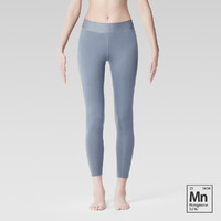 凉皮女士运动裤塑身瑜伽裤525P可外穿高腰收腹提臀健身跑步裤 XL 锰烟紫