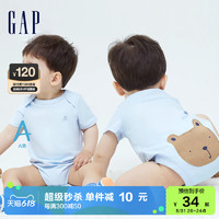 Gap 盖璞 跟屁熊系列 736682 婴儿连体衣
