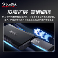 闪迪大师 极刃PRO-BLADE 模块化固态硬盘 4TB SSD 移动硬盘
