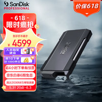 SanDisk professional 闪迪大师 极刃PRO-BLADE TRANSPORT 移动固态硬盘 4TB