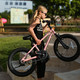  RoyalBaby 优贝 儿童自行车学生单车中国航天18寸童车3-6岁樱花粉C-X5　