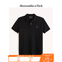 Abercrombie & Fitch 男装 休闲舒适刺绣小麋鹿经典翻领Polo315843-1  M