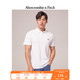  Abercrombie & Fitch 男装 美式复古宽松纯色Polo衫 313545-1 白色　