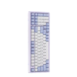 Hyeku 黑峡谷 M2 83键 有线机械键盘 绛紫樱兰 碧器轴 单光