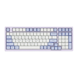 Hyeku 黑峽谷 M4 99鍵 有線機械鍵盤 絳紫櫻蘭 碧器軸 單光