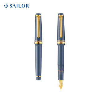 SAILOR 写乐 钢笔 季节欢庆系列 8688 海蓝 M尖 墨水礼盒装