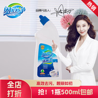 闪立净(Sanliy)闪立净洁厕灵除垢去味抑菌马桶清洁剂卫生间厕所除味洁厕剂清香型 1瓶