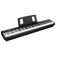 PLUS会员：Roland 罗兰 FP系列 FP-18 电钢琴 88键重锤 黑色 （主机+原装木架+三踏板）
