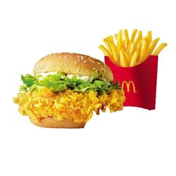 McDonald's 麦当劳 麦辣鸡腿堡套餐 单次券 电子优惠券