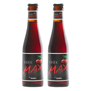 OMER 奥玛 马克斯樱桃啤酒果酒进口比利时低度微醺男女士250ml 马克斯樱桃果酒250ml*2支