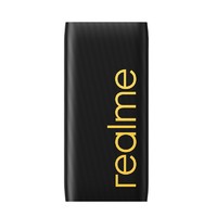 realme 真我 RMP2004 移动电源 黑色 10000mAh Type-C/Micro-B 12W 双向快充