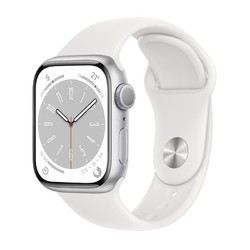 Apple 苹果 Watch Series 8 智能手表 GPS款 金属表壳 运动型表带 41mm