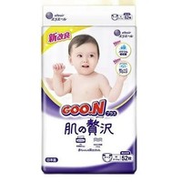 PLUS会员：大王 奢华肌系列 婴儿纸尿裤 M52片