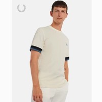 FRED PERRY 男女款圆领短袖T恤 FPXTEM3594XMI