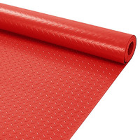 纳仕德 DMQ932 防滑垫PVC阻燃塑料地板塑胶垫 红色1.6m宽需要几米拍几件