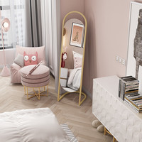 ANERYA 安尔雅 穿衣镜落地全身镜家用卧室客厅少女试衣镜网红ins风轻奢镜3