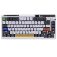 百亿补贴：KZZI 珂芝 K75 三模机械键盘 82键 游戏机 TTC-快银轴V2+鼠标垫