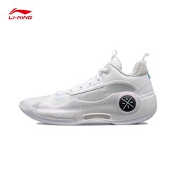 LI-NING 李宁 韦德之道10 白热低帮篮球鞋男耐磨防滑减震回弹实战ABAS083-1