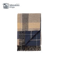 Johnstons of Elgin英伦格纹羊羔毛空调午睡沙发毛毯