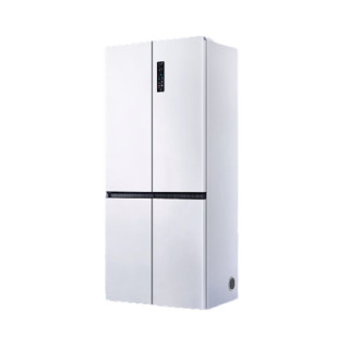 家装季、以旧换新：TCL 超薄零嵌系列 R455T9-UQ 风冷十字对开门冰箱 455L 韵律白