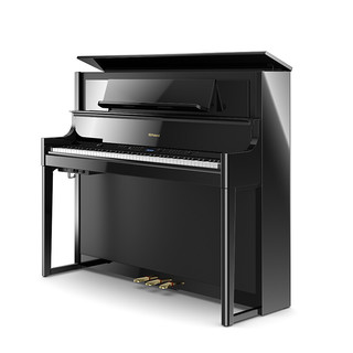 Roland 罗兰 LX708立式电钢琴88键重锤专业演奏舞台演出高端数码钢琴 LX708黑色钢琴漆+赠升降琴凳