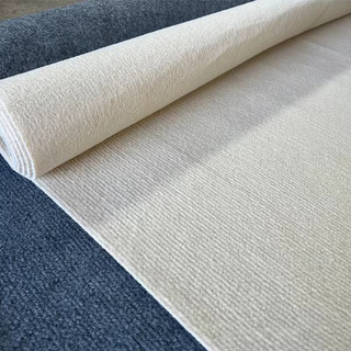 纳仕德 DMQ939 商用办公室ins风简约地毯全铺地毯 烟灰细条纹1.5米*1米