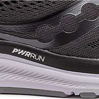 索康尼Saucony 男士跑步鞋 Ride 14 系列 时尚经典减震网眼透气运动鞋 灰黑色 9.5