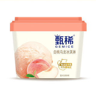 SHUHUA 舒化 yili 伊利 甄稀 白桃乌龙口味冰淇淋 270g