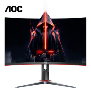 AOC 冠捷 27英寸 CQ27G2 2K 144Hz 电竞曲面 液晶显示屏