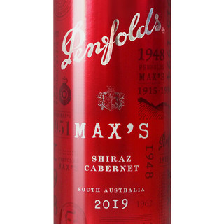 Penfolds 奔富 麦克斯经典设拉子赤霞珠 干红葡萄酒 750ml*6瓶 整箱装