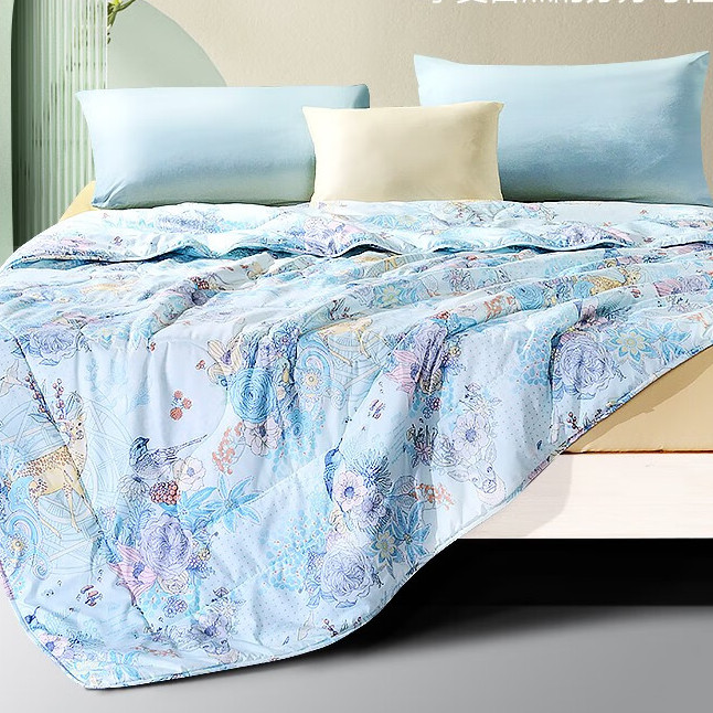 BRAVO 馨而乐 阳光花园 印花空调被 230*229cm