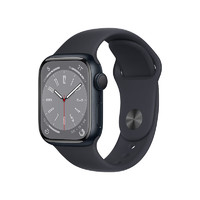 Apple 苹果 Watch Series 8 智能手表 午夜色 铝金属 GPS款 45毫米