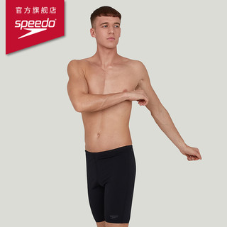 Speedo/速比涛 泳感健身装备时尚舒适抗氯男子及膝泳裤水陆两用 深蓝色/黑色 36