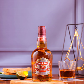 芝华士12年苏格兰威士忌500ml英国进口chivas洋酒 可乐桶烈酒行货