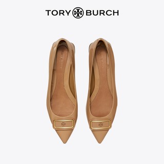 TORY BURCH汤丽柏琦 GEORGIA牛皮革低跟平底鞋146412