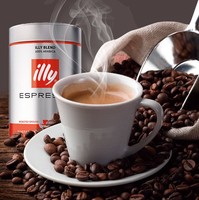 illy 意利 中度烘焙 经典浓缩咖啡粉250g*3罐