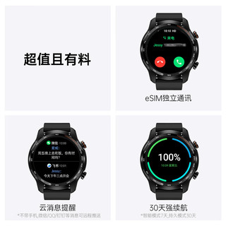 TicWatch GTW eSIM 智能手表 曙光黑