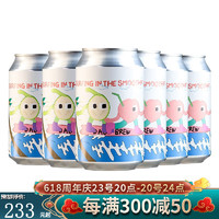 道酿 腾云小麦啤酒 丰收伏魔精酿IPA啤酒 6罐番石榴果泥