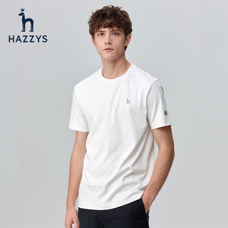 HAZZYS 哈吉斯 男士短袖T恤衫 ASTZE03BX46