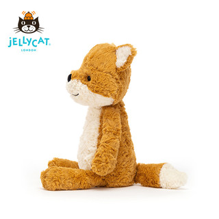 jELLYCAT 邦尼兔 TUF3F 托菲特狐狸毛绒玩具 棕色和白色 31cm