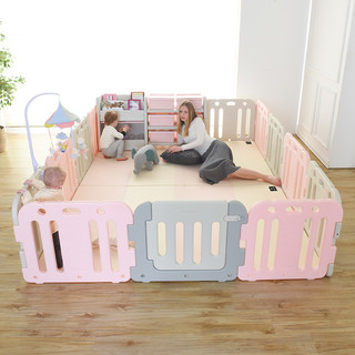 GGUMBI 梦孩 韩国进口GGUMBI宝宝游戏围栏婴儿床室内安全护栏栅栏