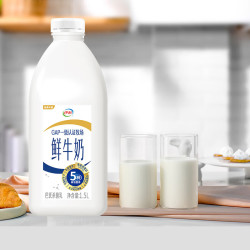 shuhua 舒化 yili 伊利 鲜牛奶 1.5l