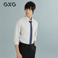 GXG 斯文系列 男士七分袖衬衫
