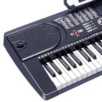 移动端：MEIRKERGR 美科 MK-8618 电子琴 61键 黑色 官方标配