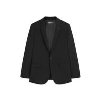 PEACEBIRD MEN 太平鸟男装 男士西服 B1BAC1X13 黑色 XXL