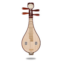 Xinghai 星海 非洲紫檀木柳琴8412-2 成人儿童入门考级专业演奏民族乐器