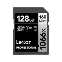 Lexar 雷克沙 PROFESSIONAL SD存储卡 128GB（UHS-I、V30、U3）