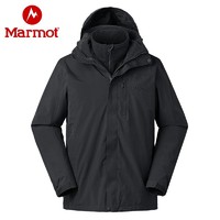 Marmot 土拨鼠 男款户外三合一冲锋衣 V40920