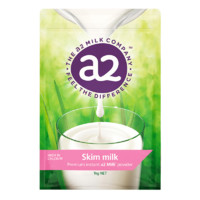 a2 艾尔 高钙高蛋白a2成人奶粉1kg/袋 脱脂
