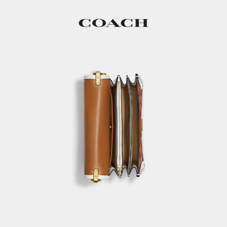 COACH/蔻驰女士马车图案印花HERO单肩包